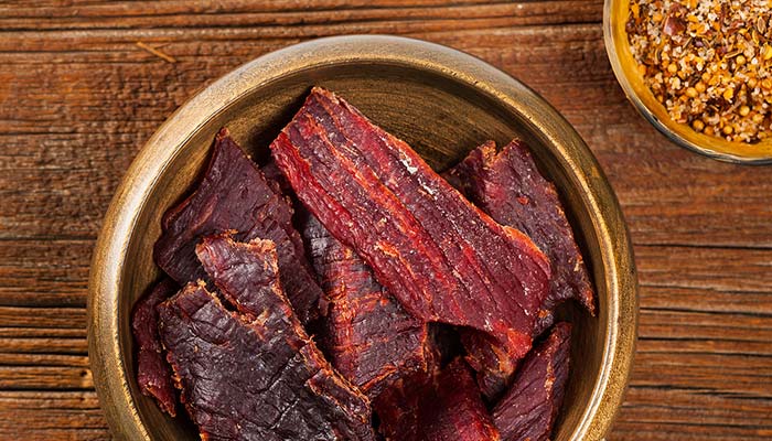 Beef jerky at Rome Country Meats and Deli Full-Service Butcher Shop in Nekoosa, WI Beef jerky at Rome Country Meats and Deli Full-Service Butcher Shop in Nekoosa, WI