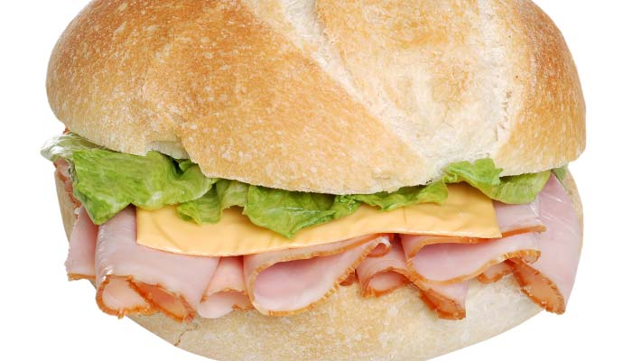 Famous stacker sandwich at Rome Country Meats and Deli Full-Service Butcher Shop in Nekoosa, WI Famous stacker sandwich at Rome Country Meats and Deli Full-Service Butcher Shop in Nekoosa, WI