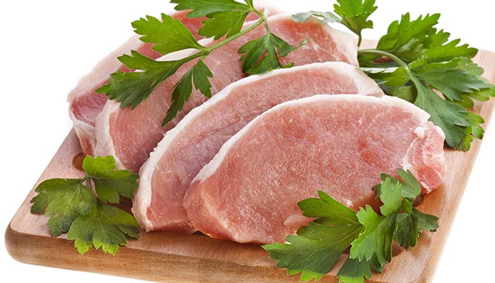 Fresh cut pork chops sold at Rome Country Meats and Deli Full-Service Butcher Shop in Nekoosa, WI Fresh cut pork chops sold at Rome Country Meats and Deli Full-Service Butcher Shop in Nekoosa, WI